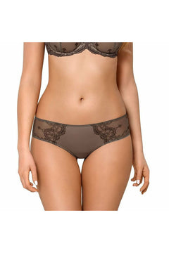 Merci Briefs with double Tulle and Lac - Polka Dot Bra